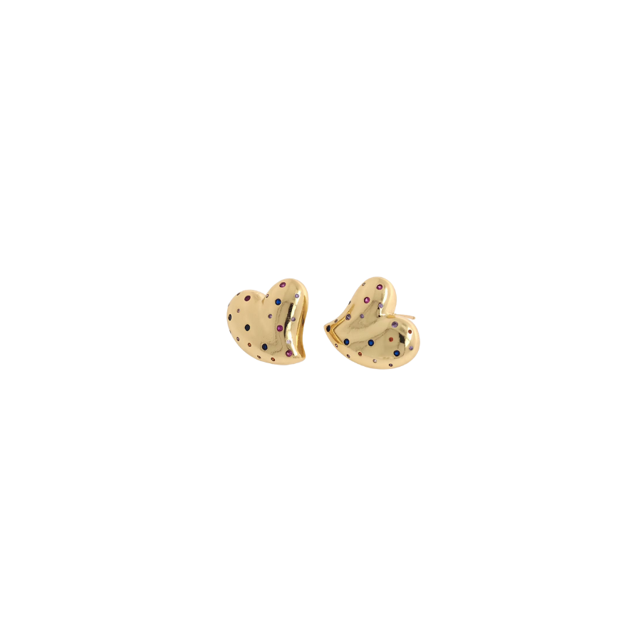 Whimsical Heart Earrings