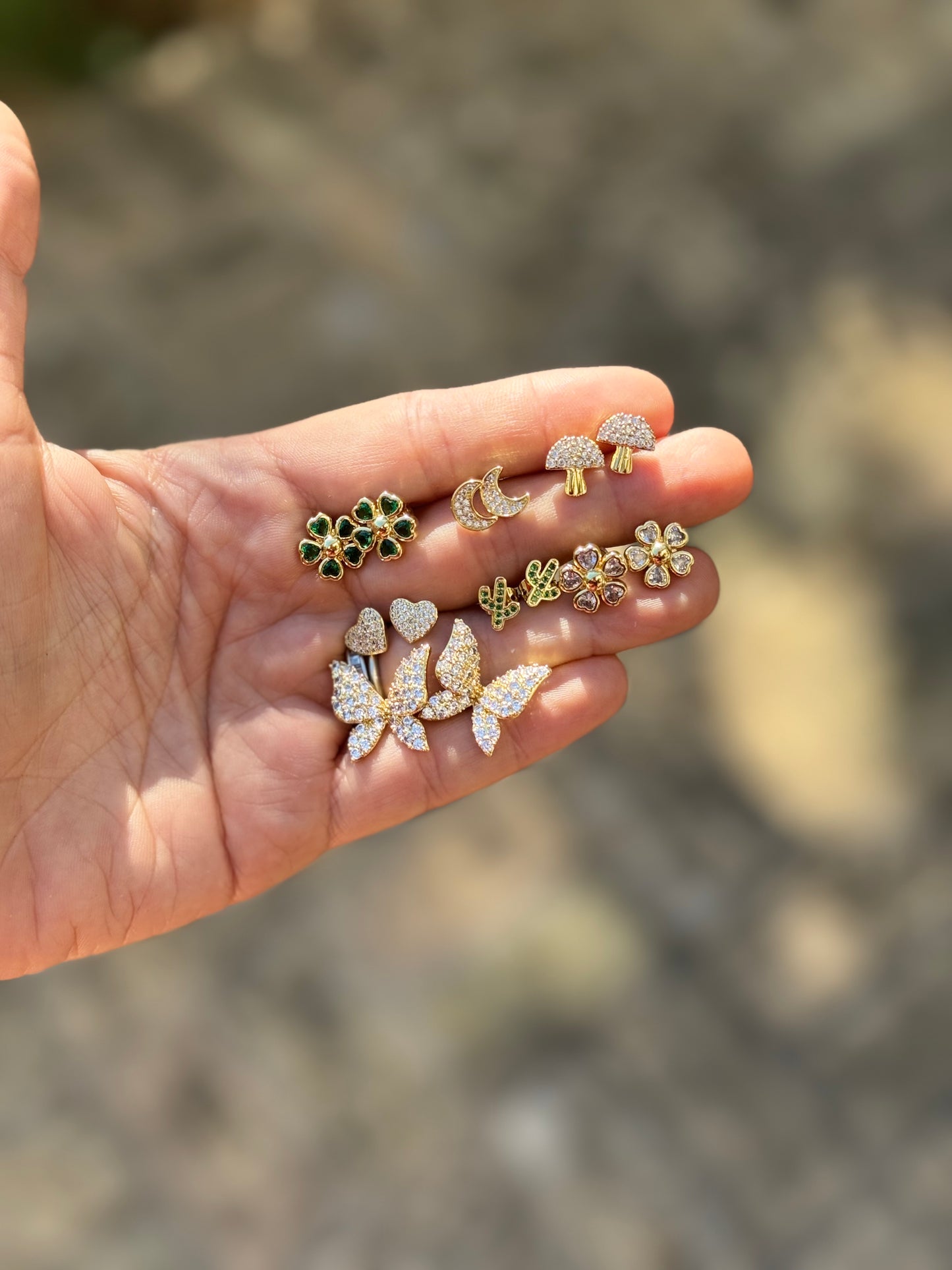 Tiny Shroom Earrings