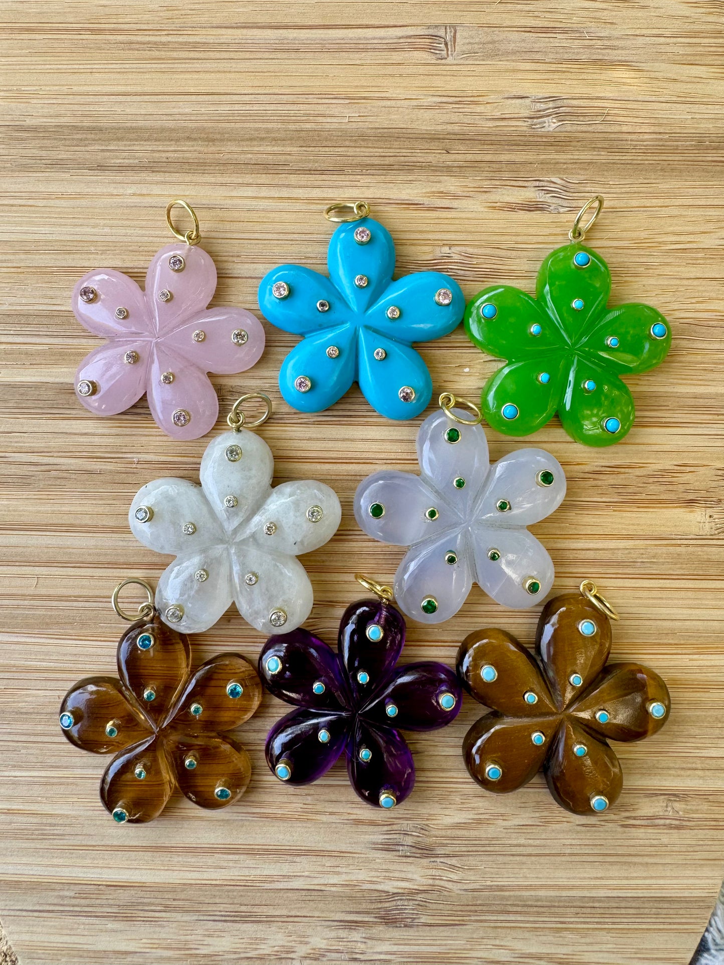Large Flower Charm