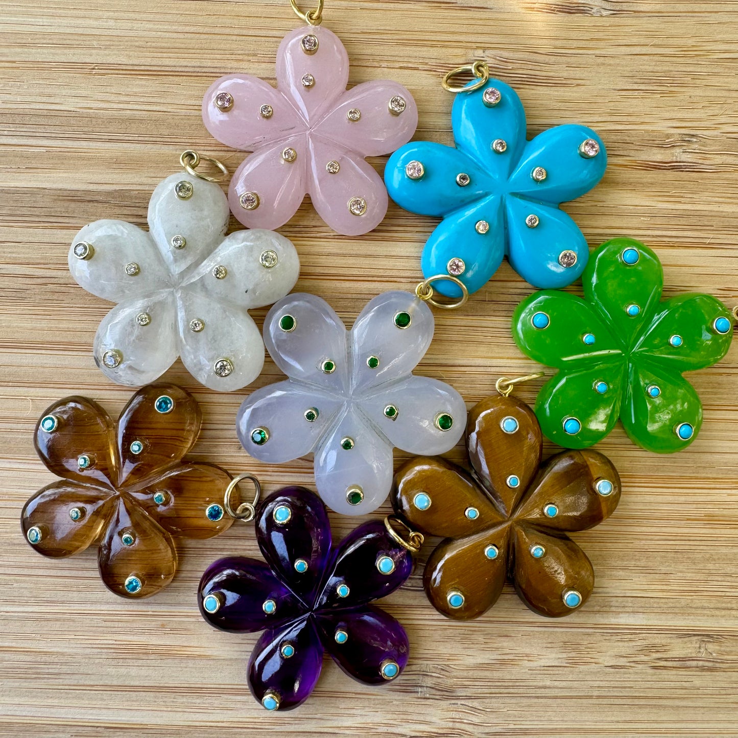 Large Flower Charm