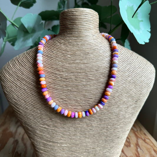 Sunset Beaded Necklace