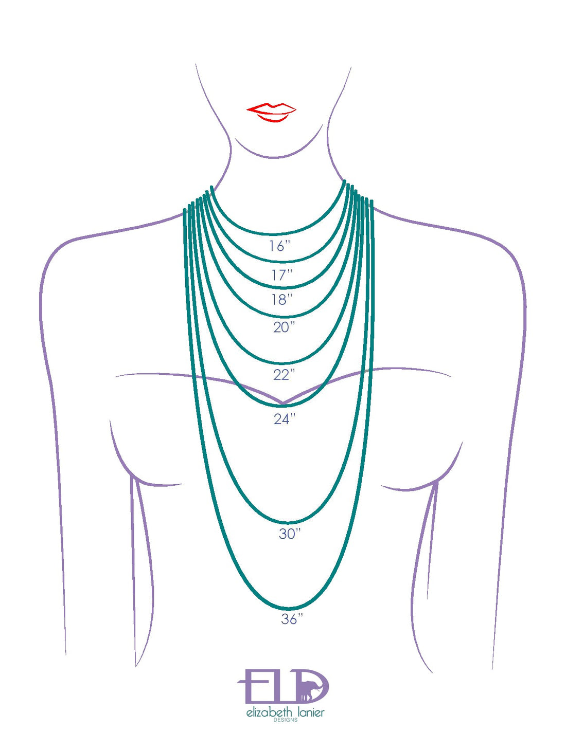 A Guide to Necklace Lengths