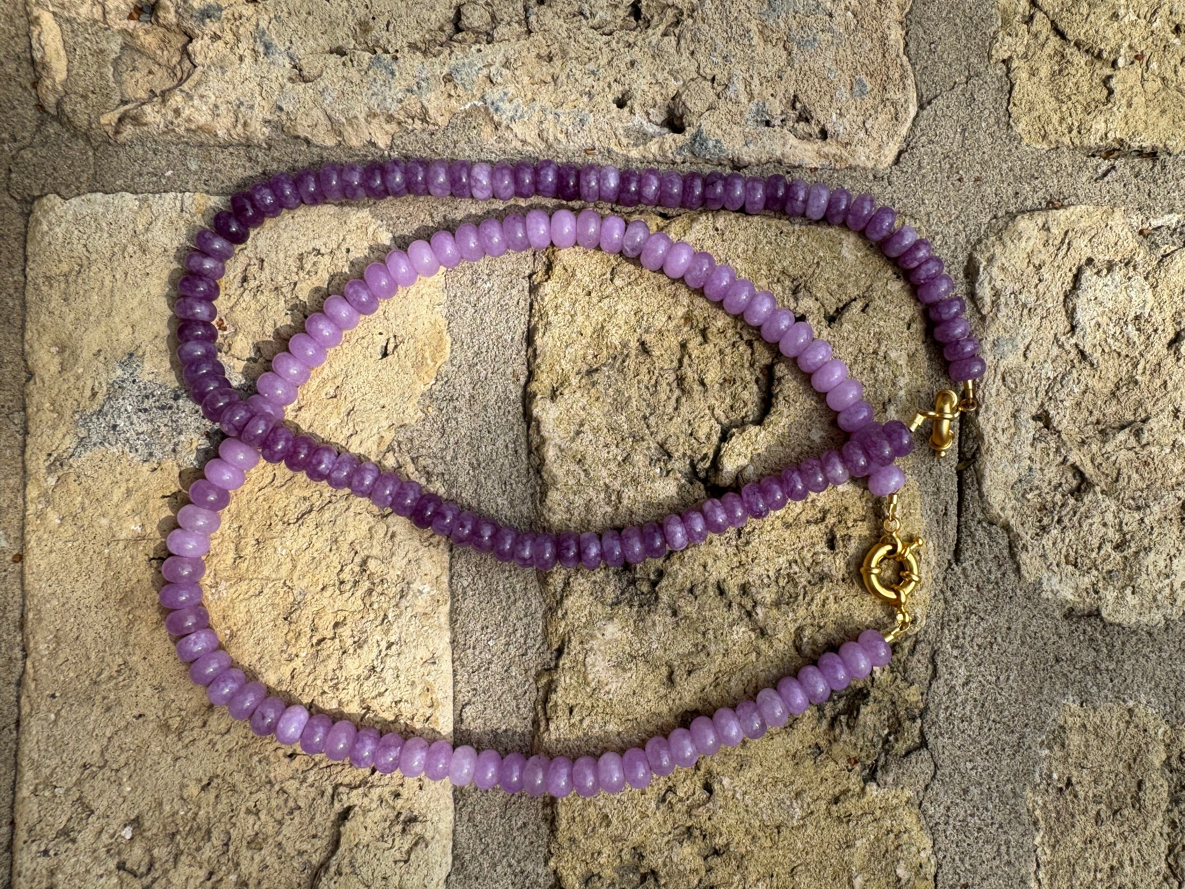 Lavender Quartz Necklace