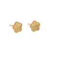 Tiny Gold Flower Earrings