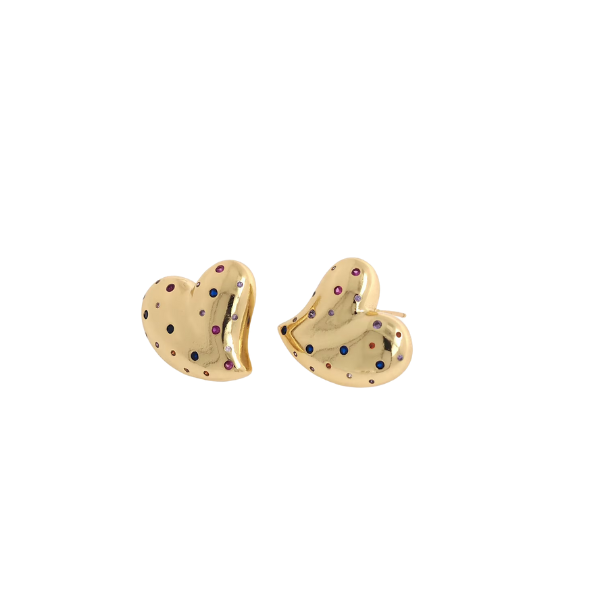 Whimsical Heart Earrings