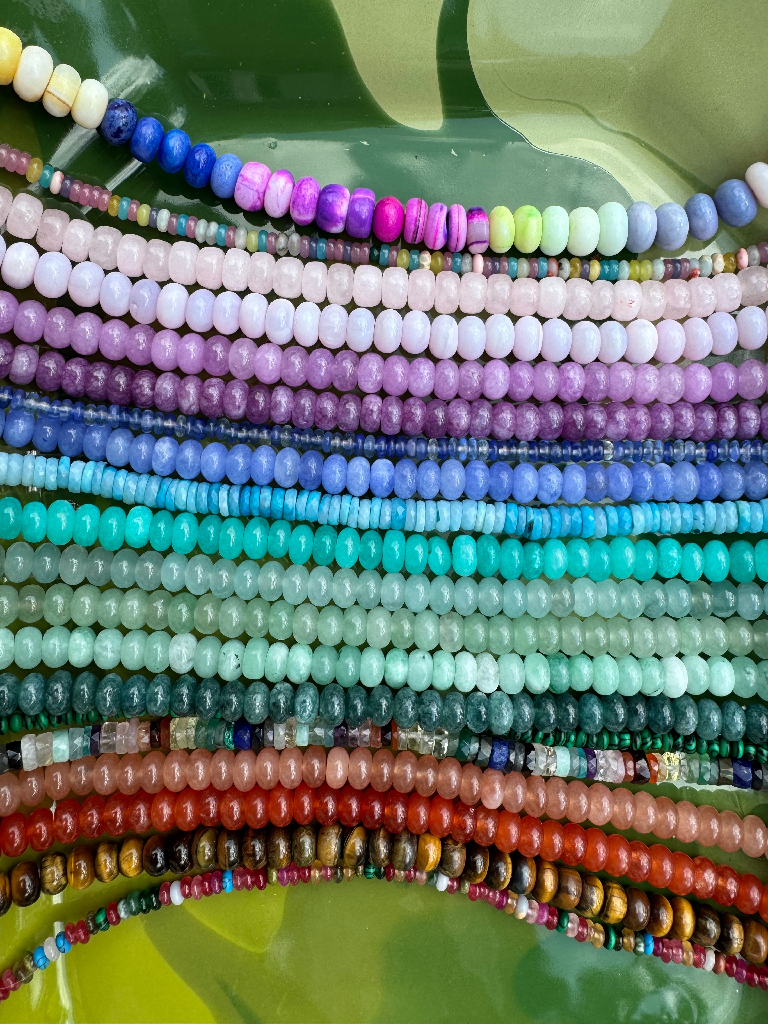 beaded necklaces