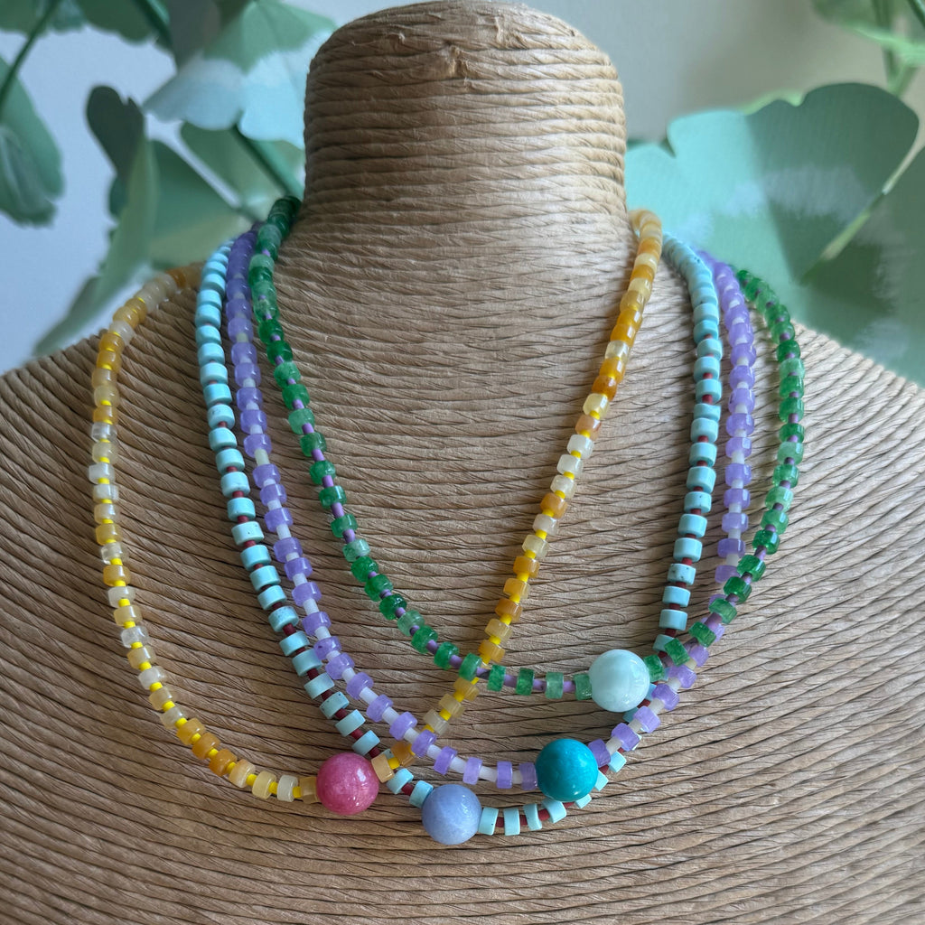 Little Layered Beaded Necklace