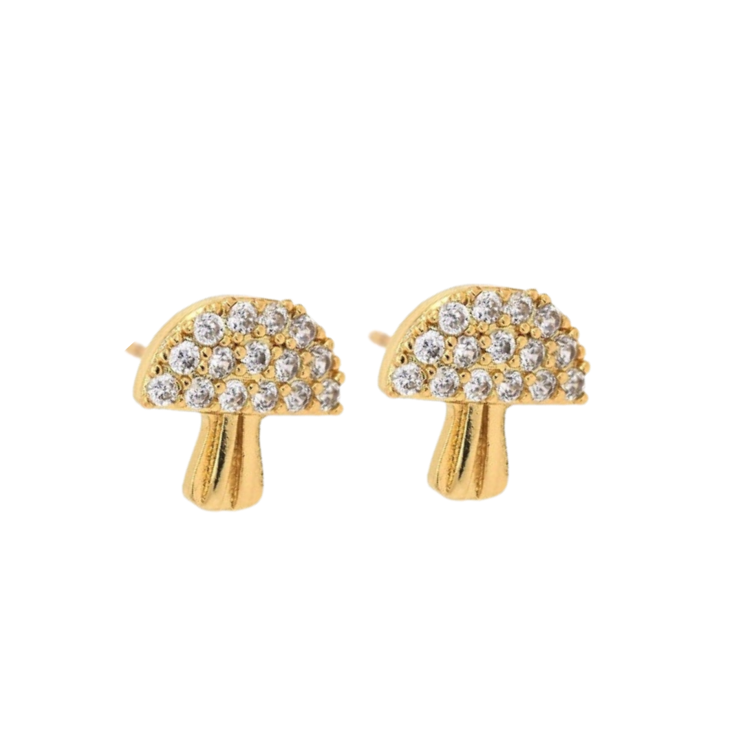 Tiny Shroom Earrings
