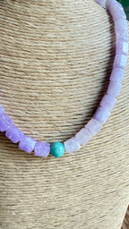 Fall Toned Gemstone Duo Necklace