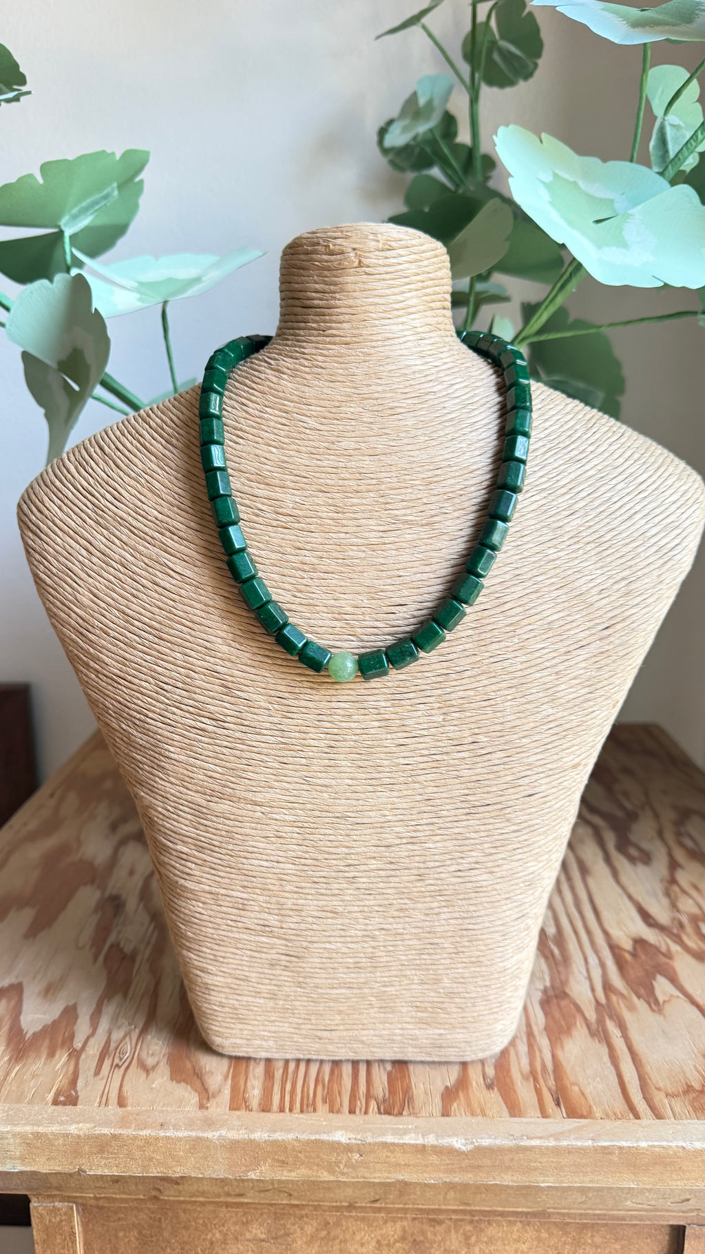 Fall Toned Gemstone Duo Necklace