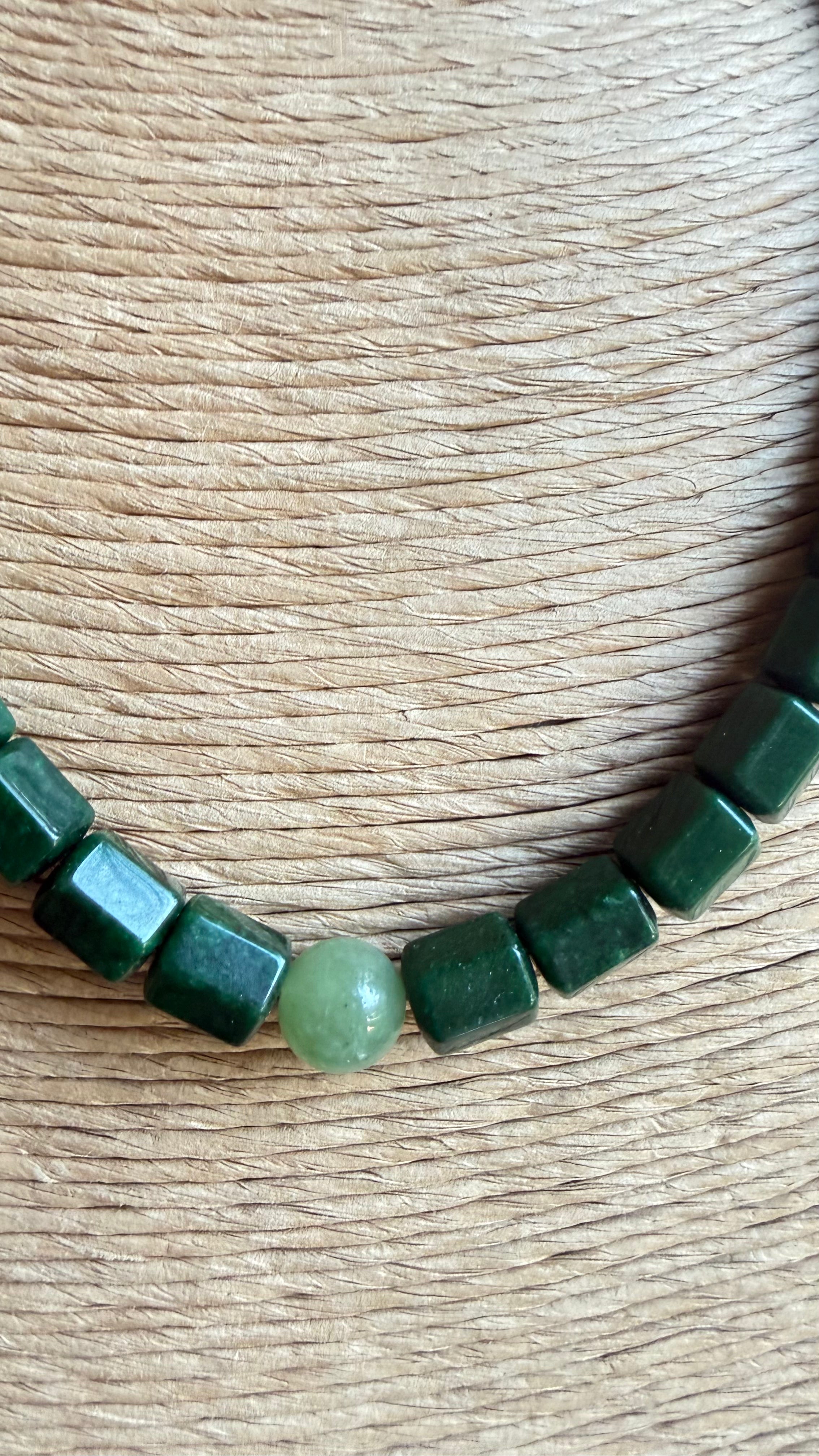 Fall Toned Gemstone Duo Necklace