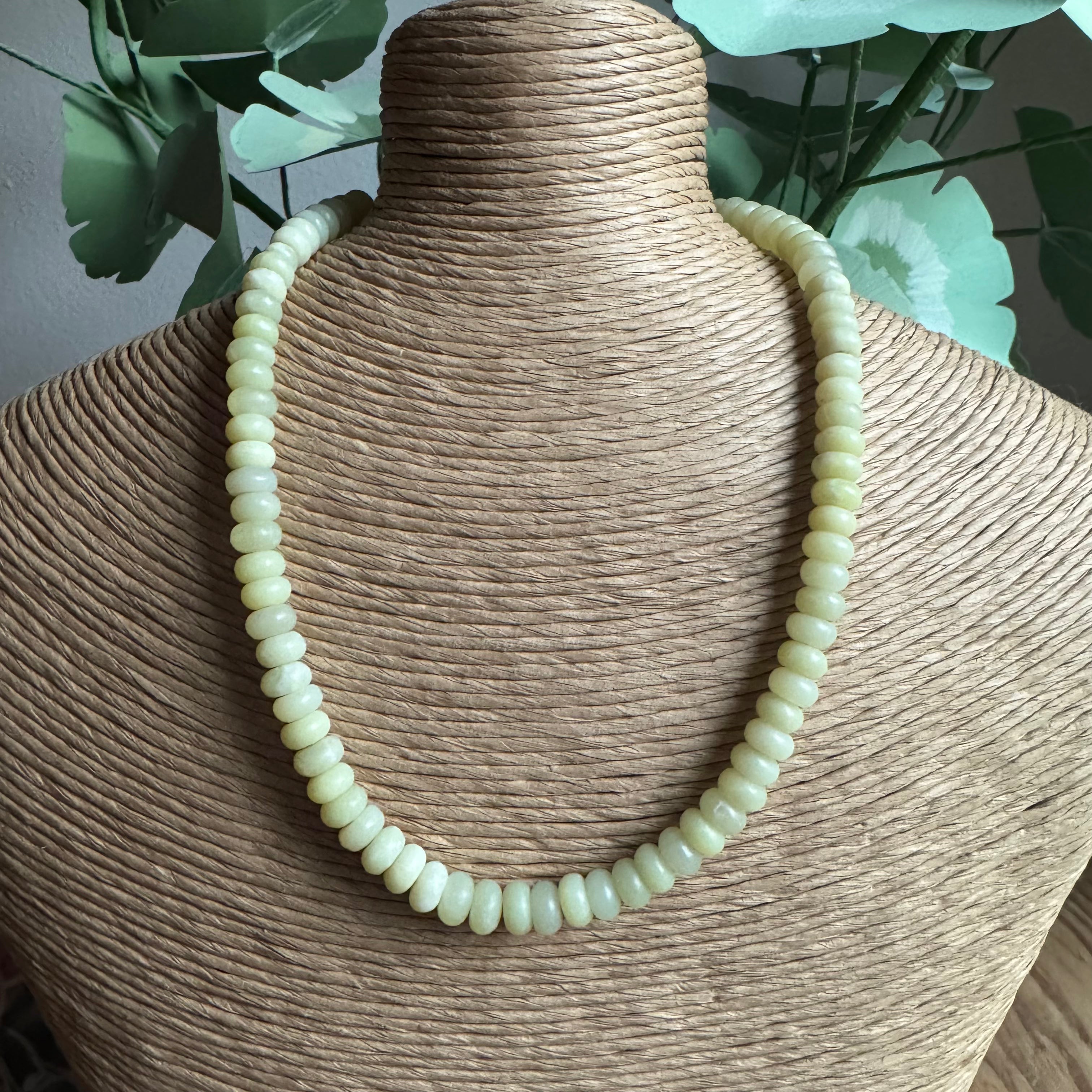 Lemon Beaded Necklace