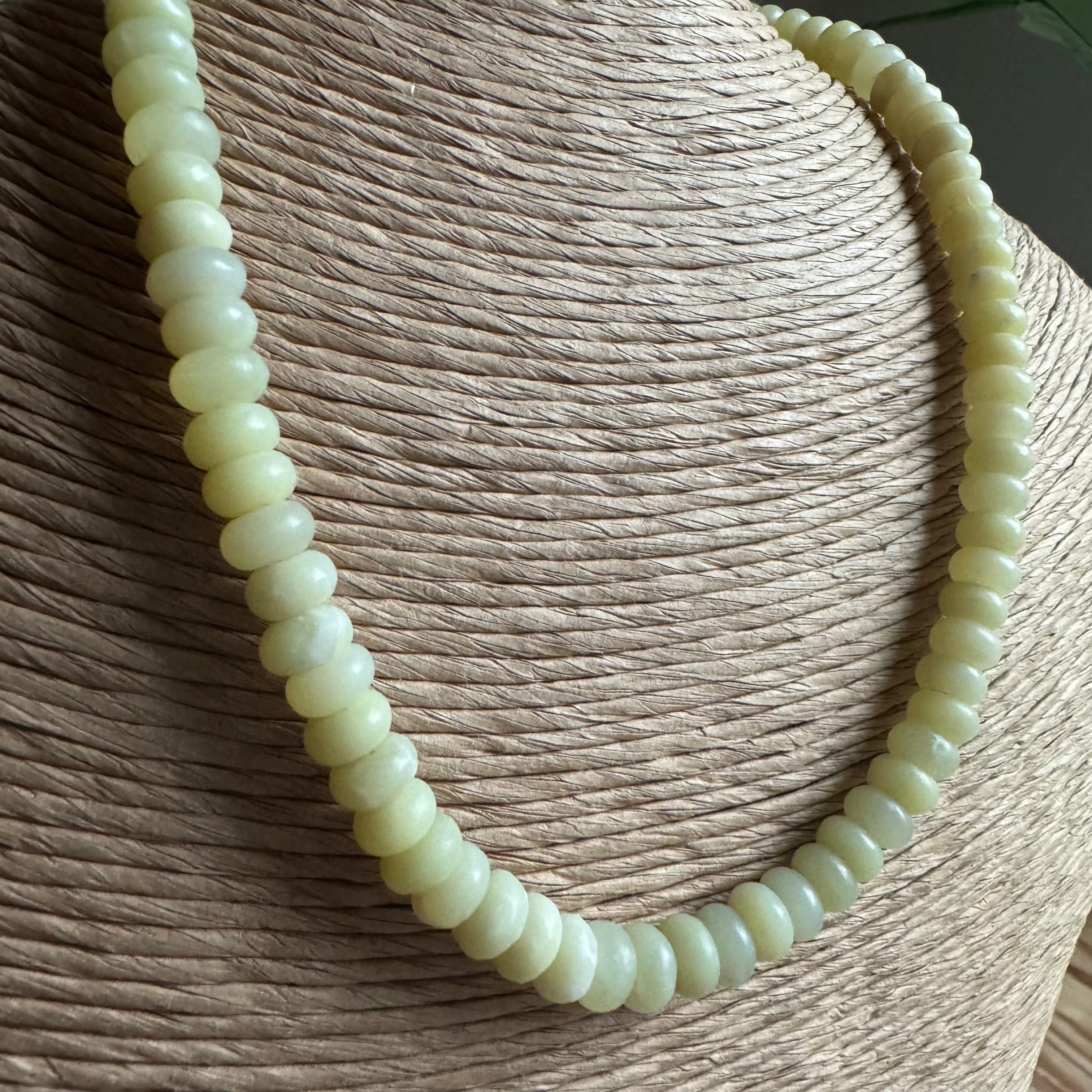 Lemon Beaded Necklace