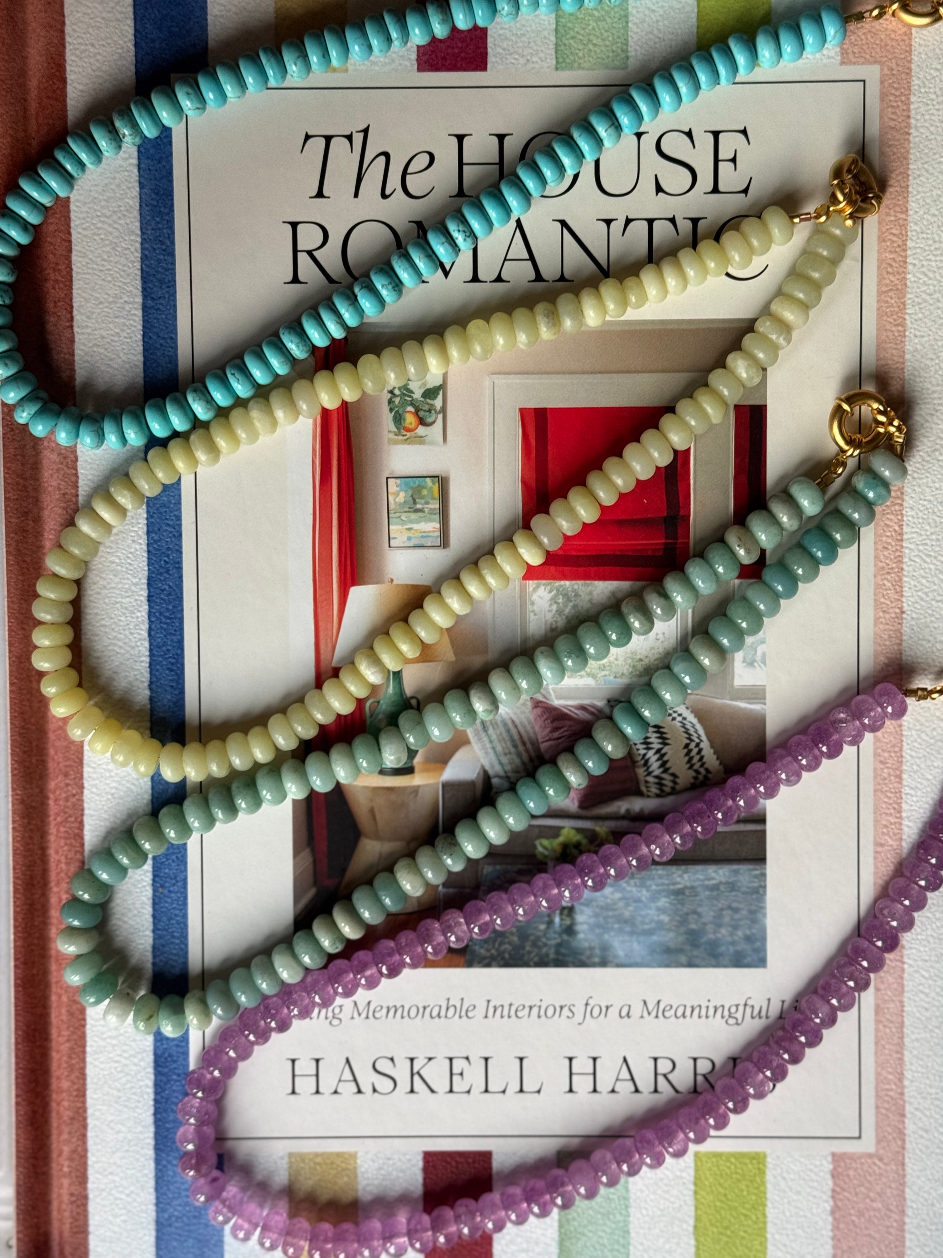 Amazonite Beaded Necklace