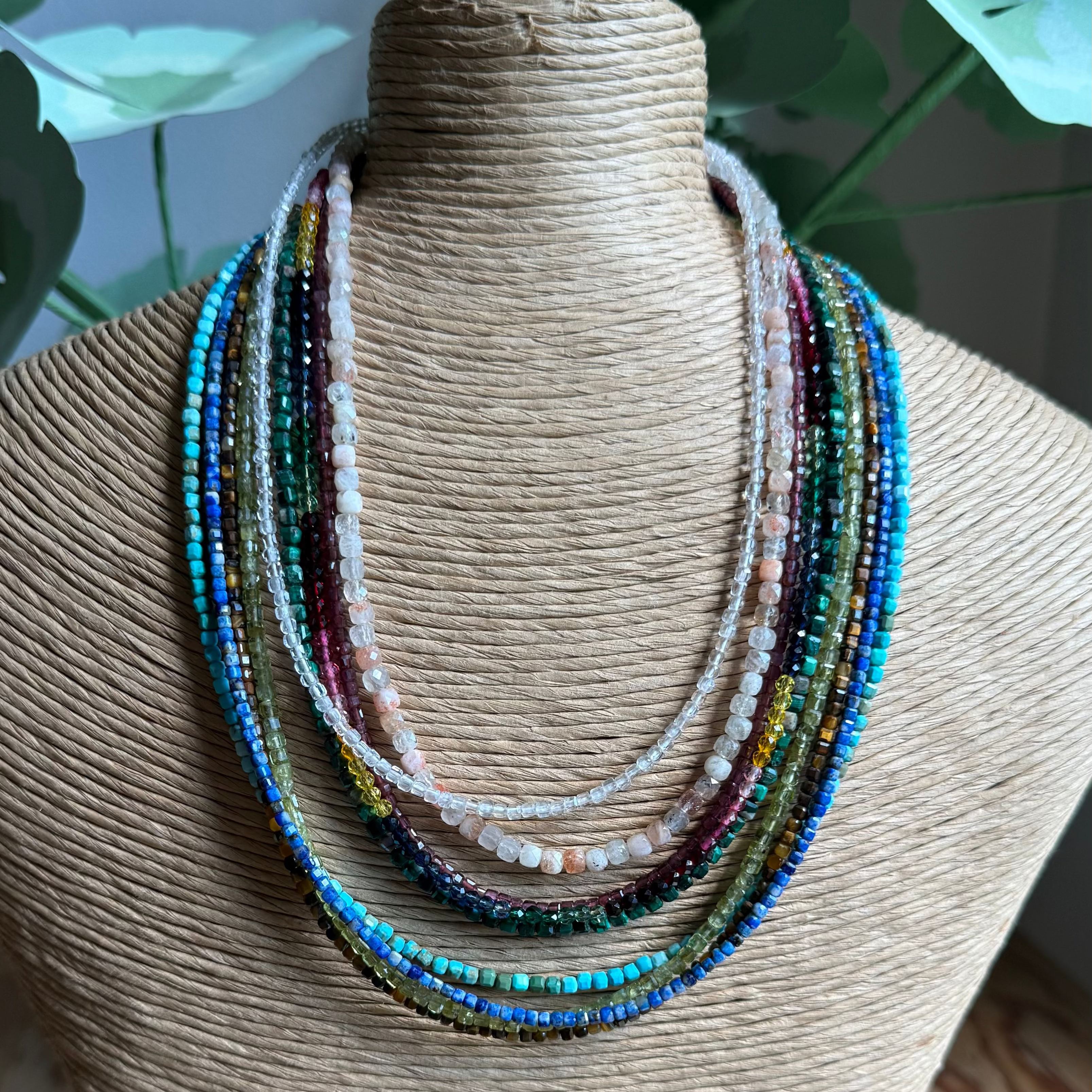 Petite Beaded Necklaces