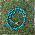 Turquoise Spacer Beaded Necklace