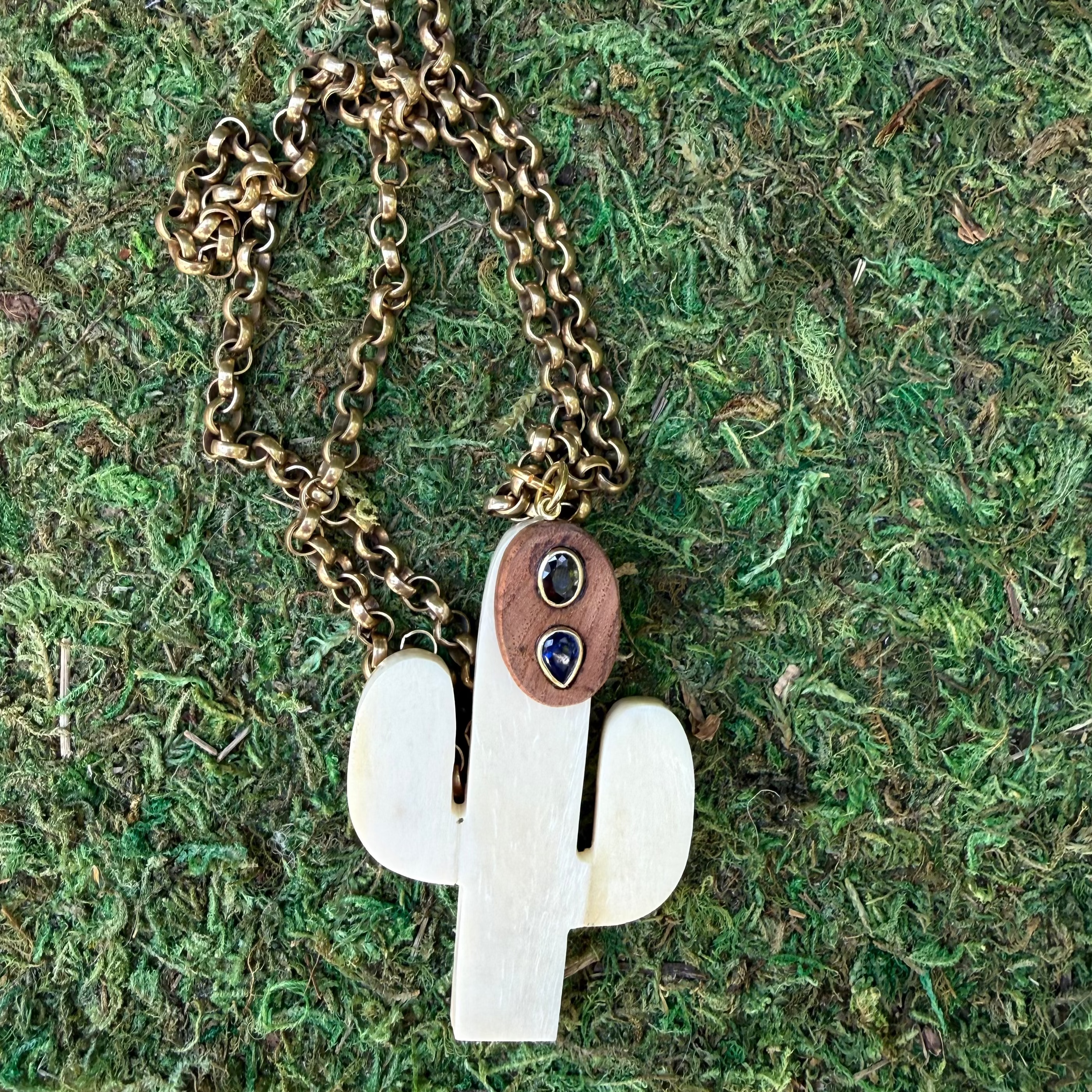 Cactus Charm Necklace