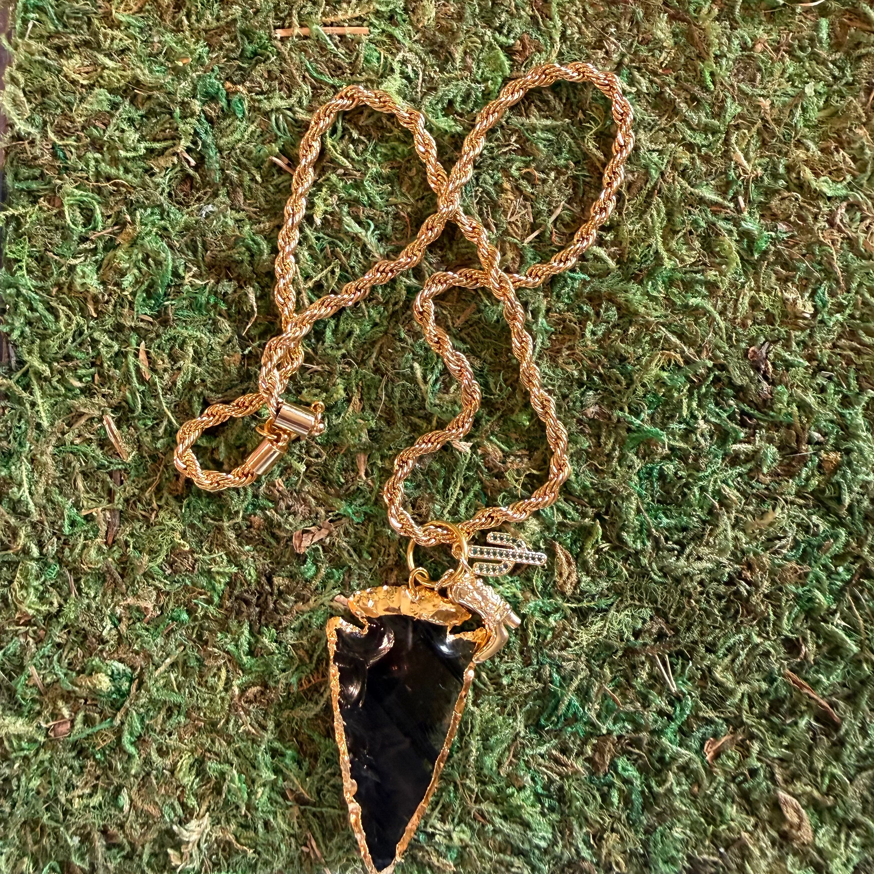 Arrowhead Charm Necklace
