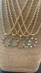 Horseshoe Rope Necklace