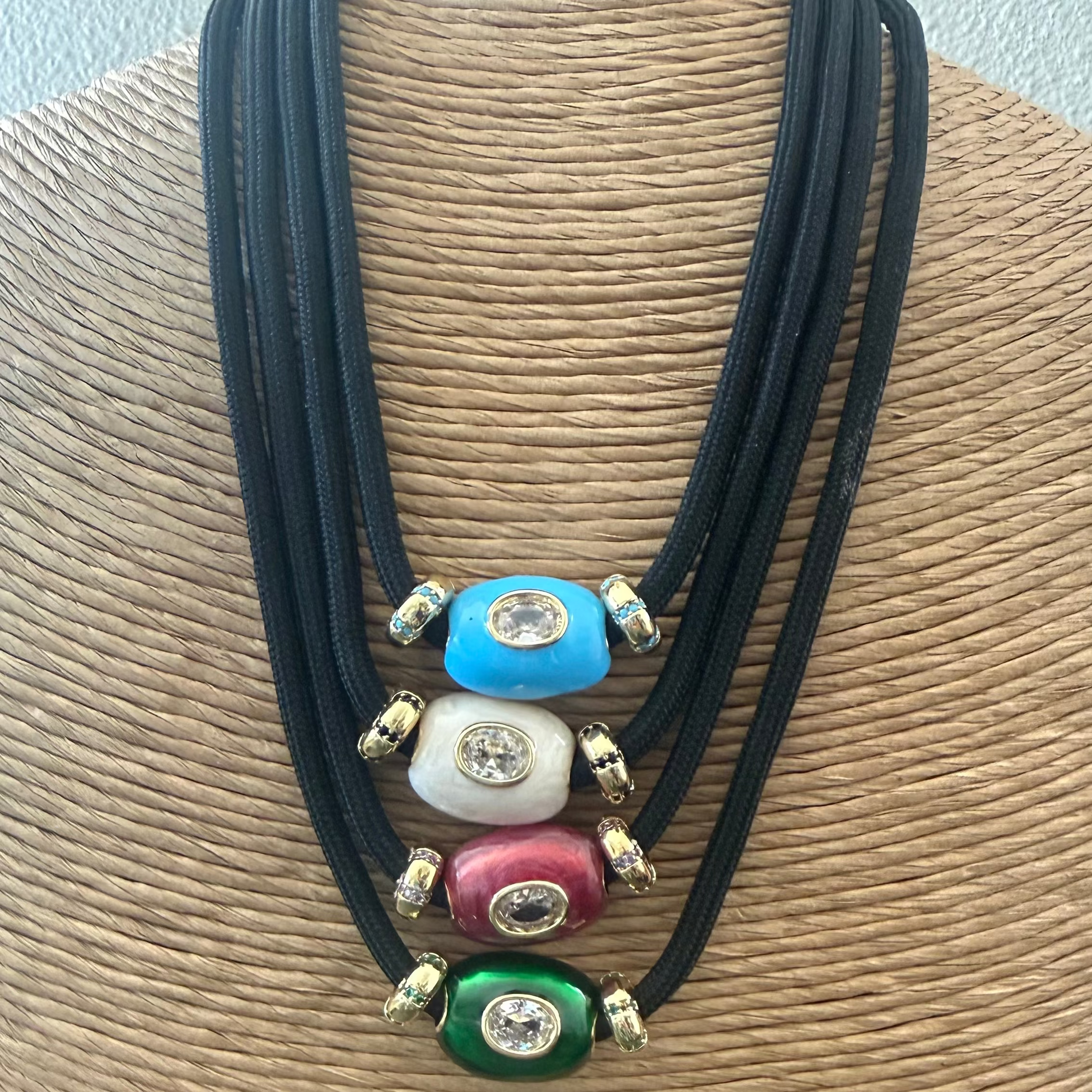 The Enamel Rope Necklace