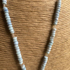Blue Large Flower Necklace
