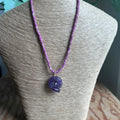 Purple Shell Necklace
