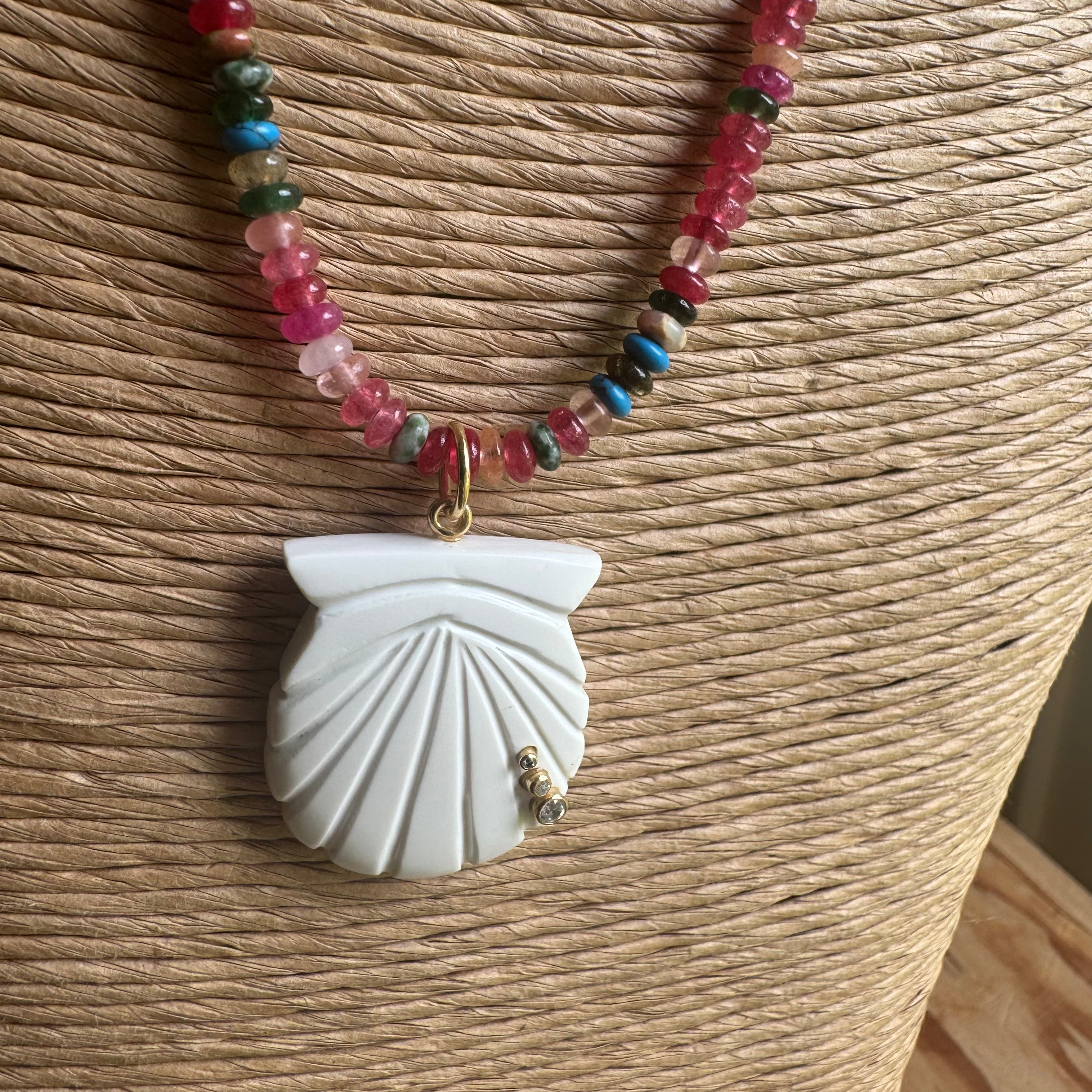 Multicolored Shell Necklace