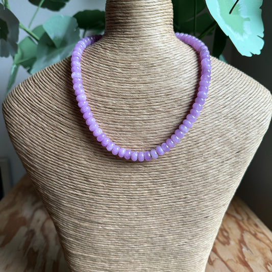 Lavender Quartz Necklace