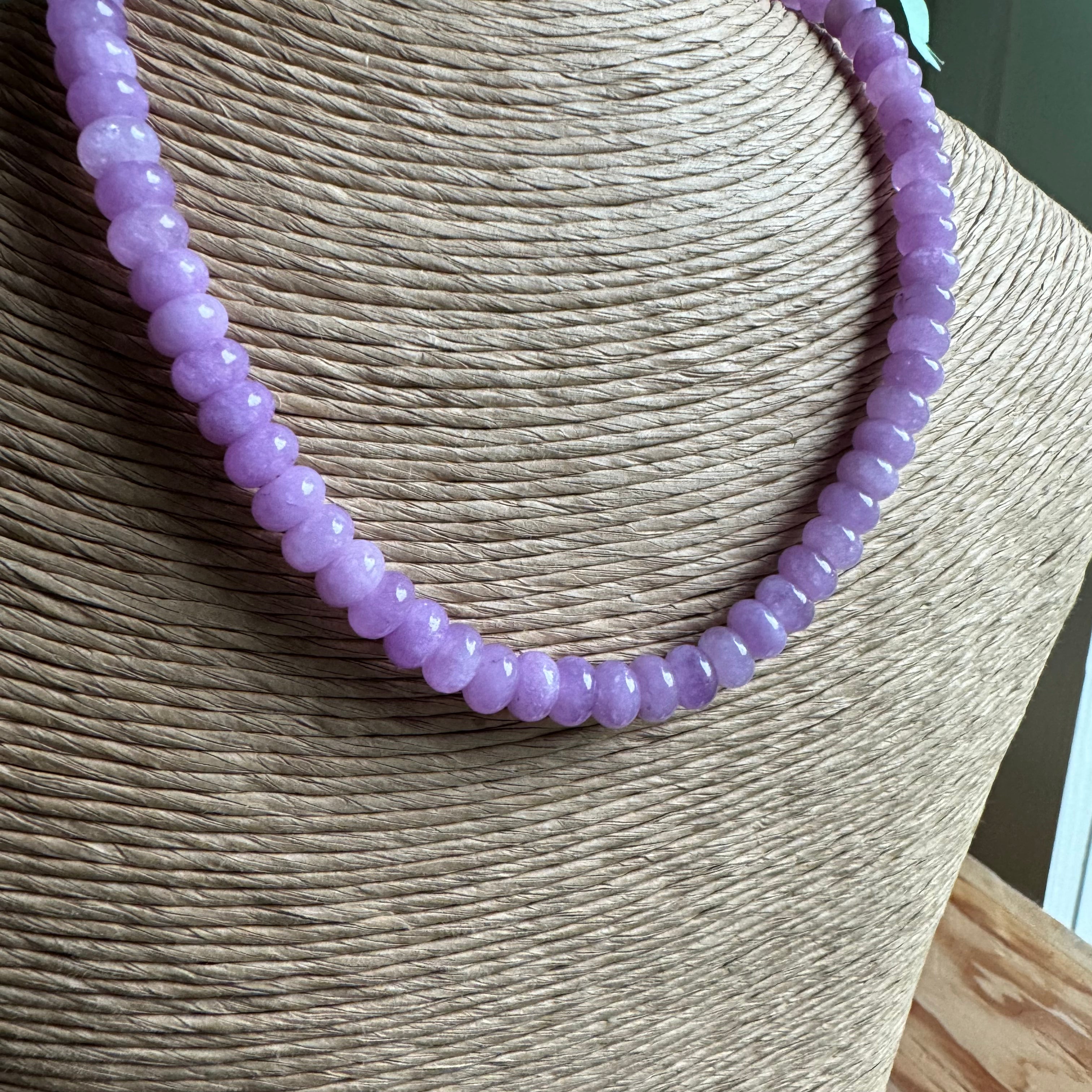 Lavender Quartz Necklace