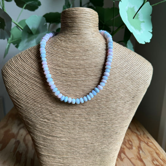 In the Clouds Beaded Necklace