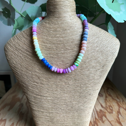 Rainbow Opal Necklace