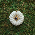 Zinnia Flower Charm