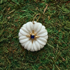 Zinnia Flower Charm