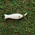 Mother of Pearl Fish Charm