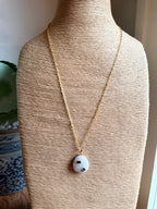Moonstone Pebble Charm