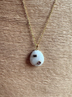 Moonstone Pebble Charm
