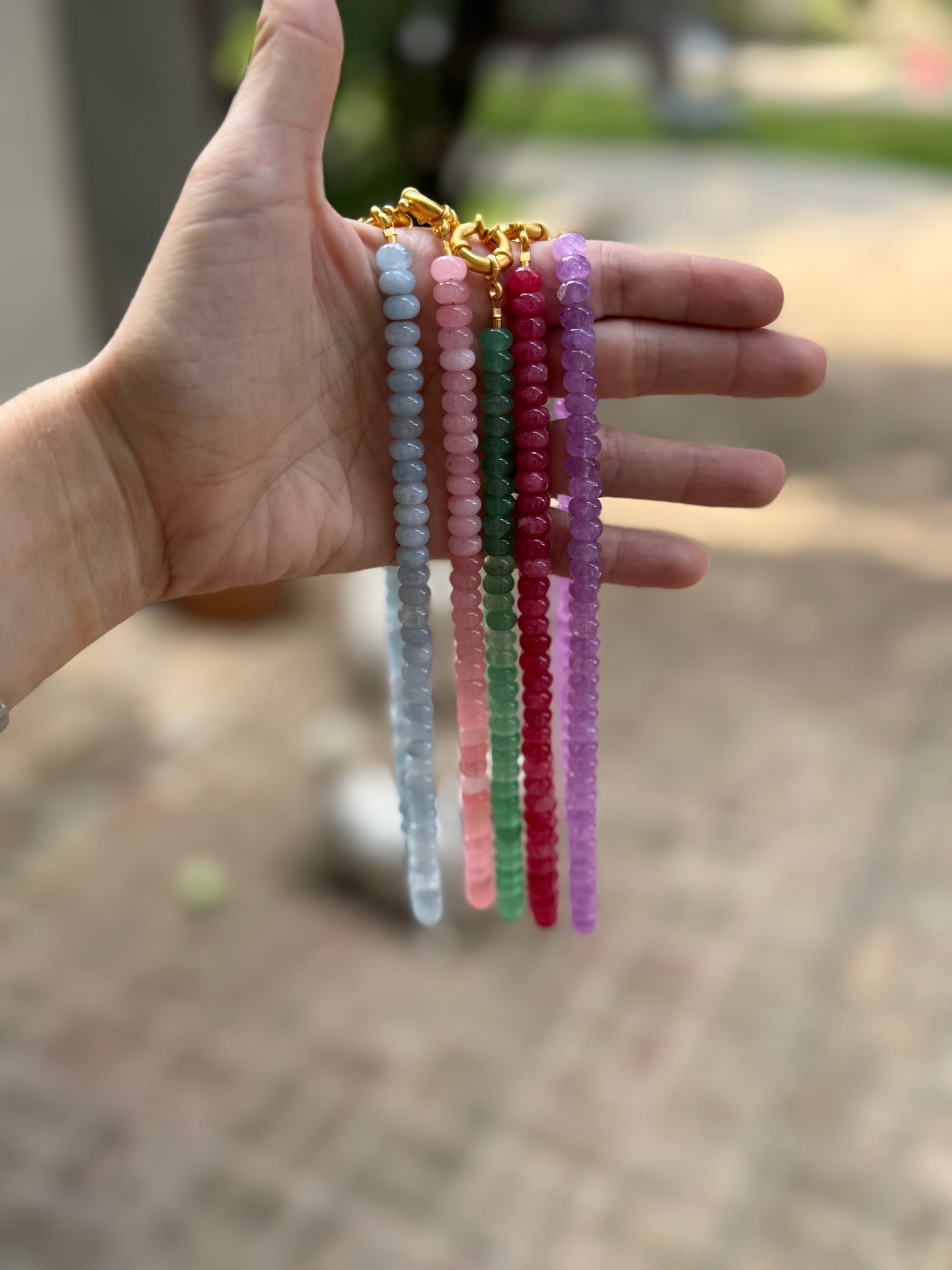 Red Beaded Necklace