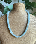 Slate Blue Beaded Necklace