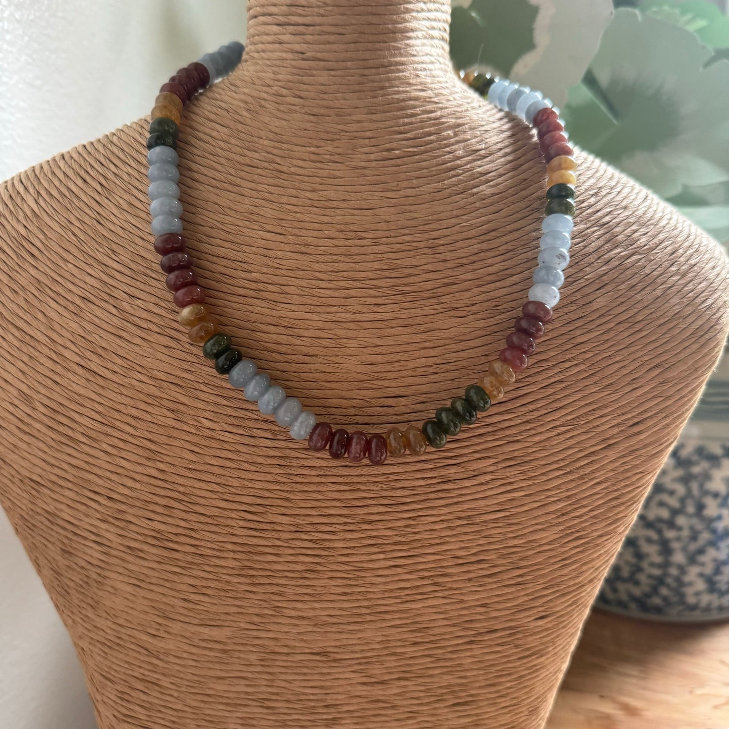 Fall Beaded Necklace