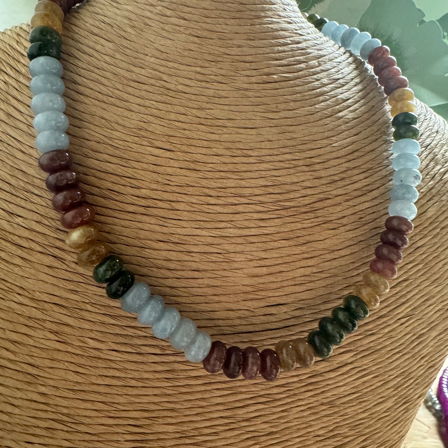 Fall Beaded Necklace