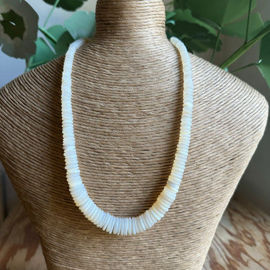 Mother of Pearl Beaded Necklace