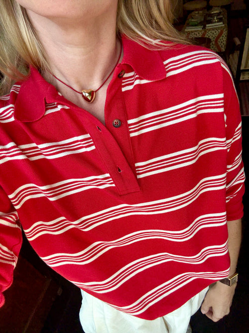 Heart on a Rope Necklace