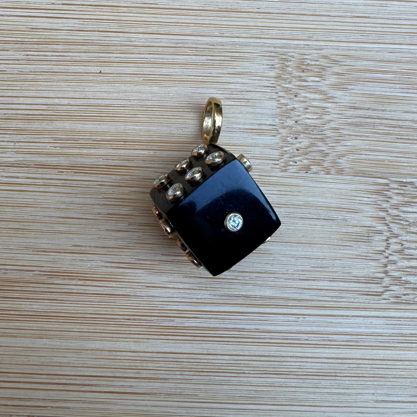 Embellished Dice Charm