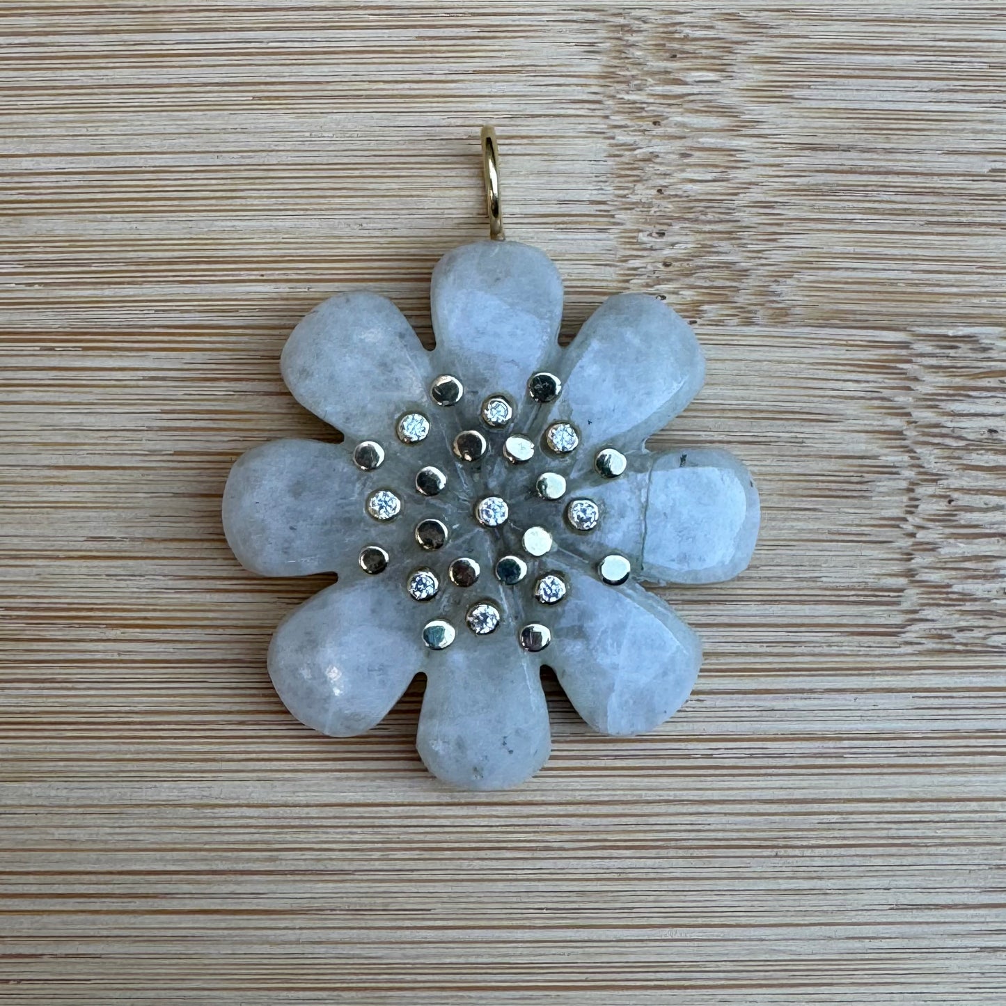 Embellished Flower Charm