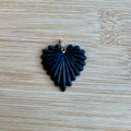 Carved Heart Charm