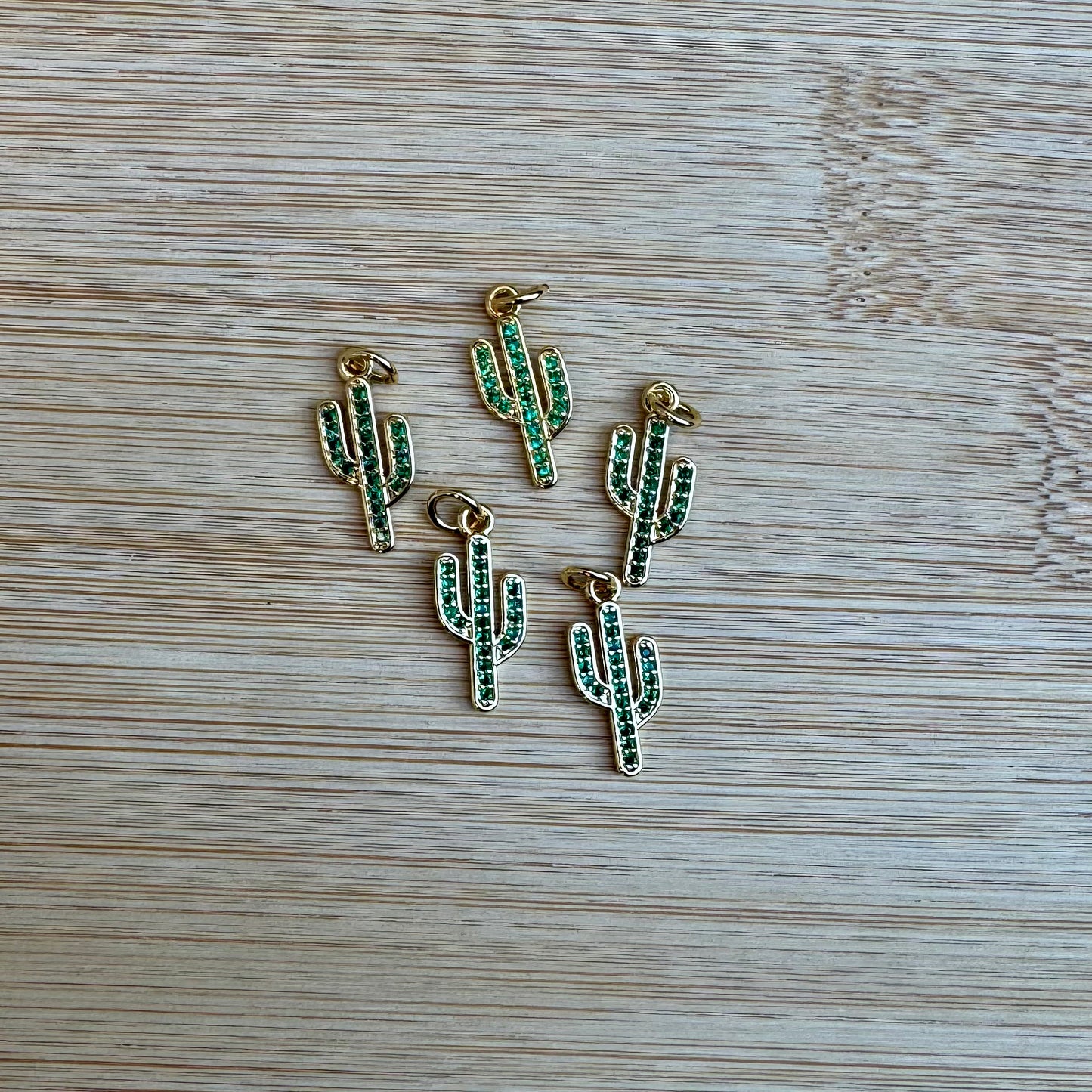 Embellished Cactus Charm