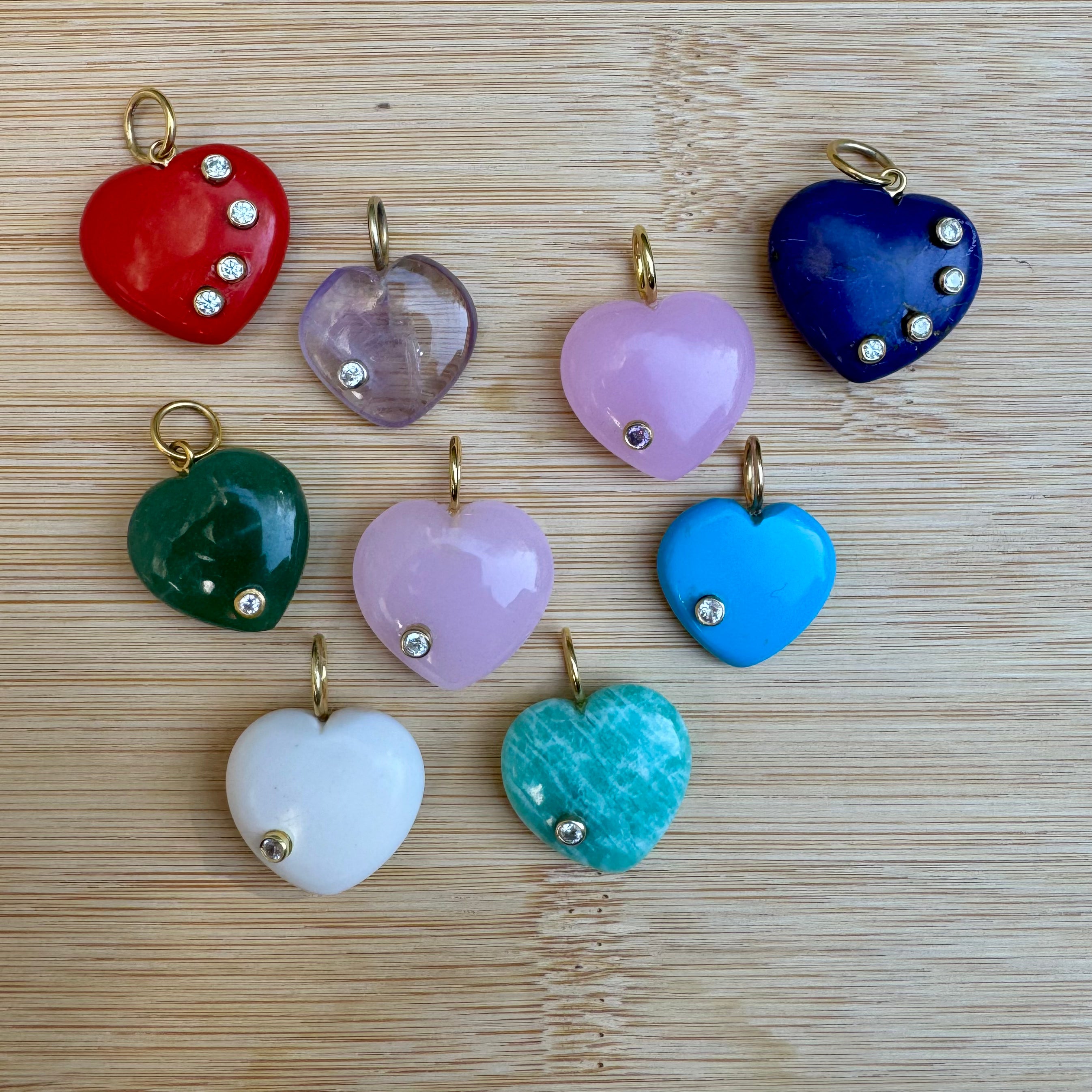 Embellished Heart Charm