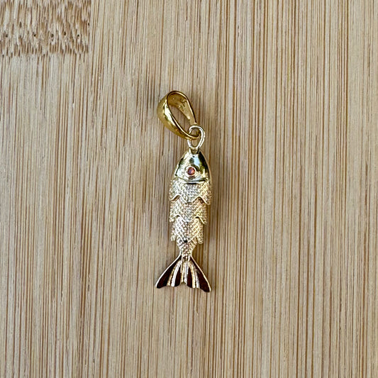 Gold Fish Charm