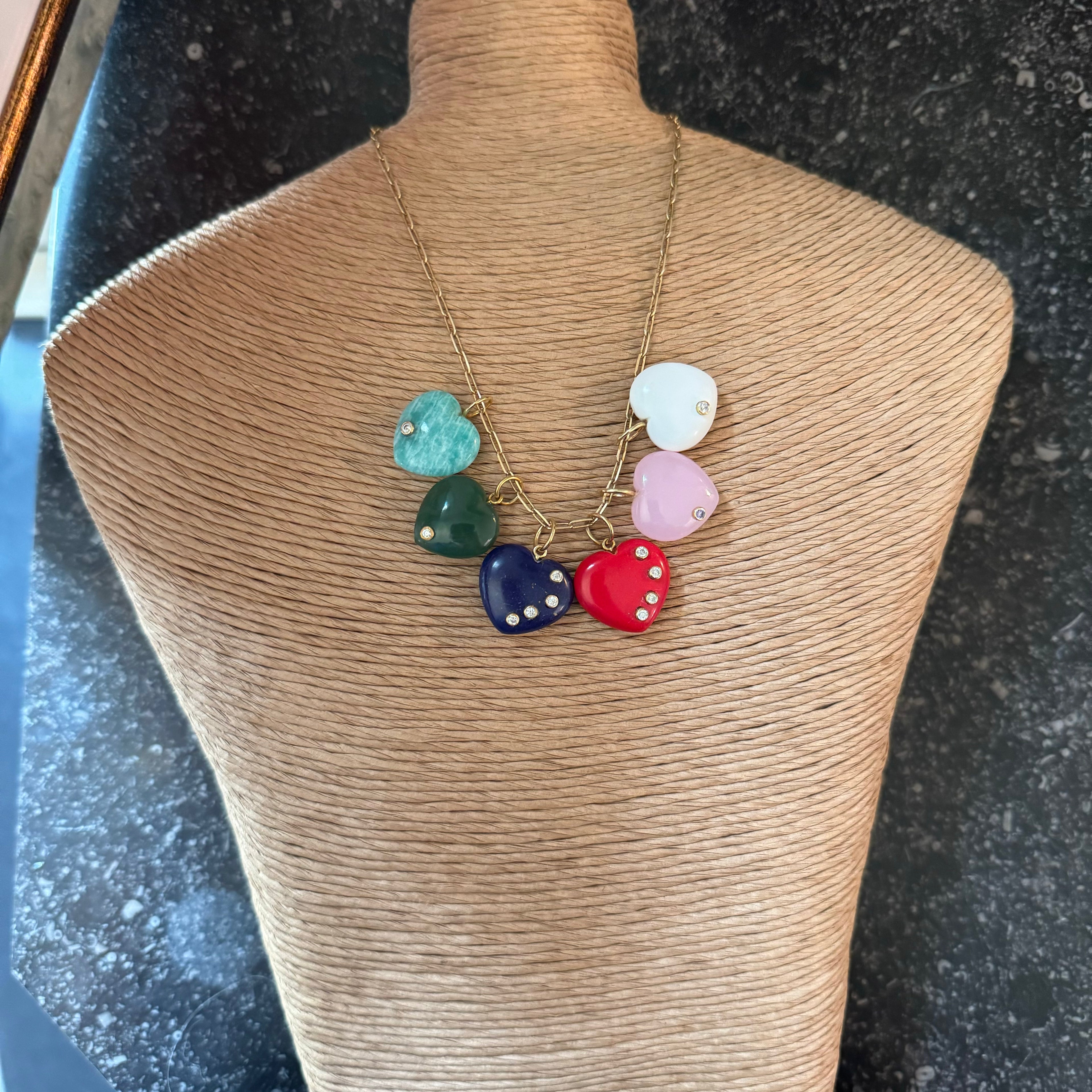 Embellished Heart Charm