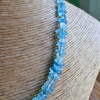 Blue Rock Candy Necklace